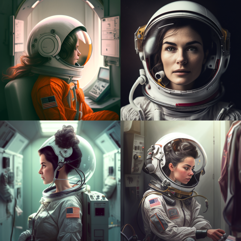 BenMCL9_28_year_old_woman_wearing_a_space_suite_getting_ready_f_4e374629-40ee-422b-966f-92289d6c0ef3