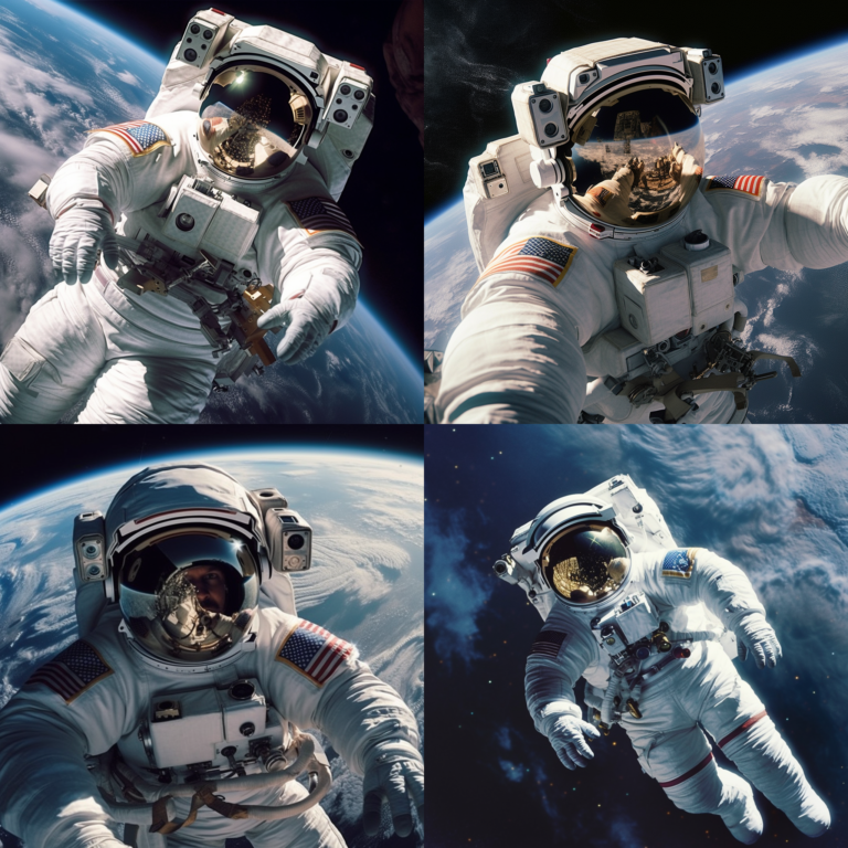 BenMCL9_photorealistic_images_of_1980s_Astronauts_in_earth_orbi_bb889c5c-e519-4f26-a091-79a57f0f6f74